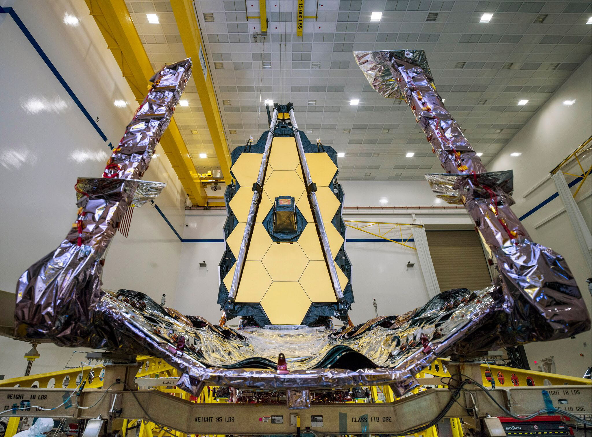 Телескоп James Webb (Најкомплекснији астрономски пројекат икад направљен, биће лансиран 30. марта 2021.)