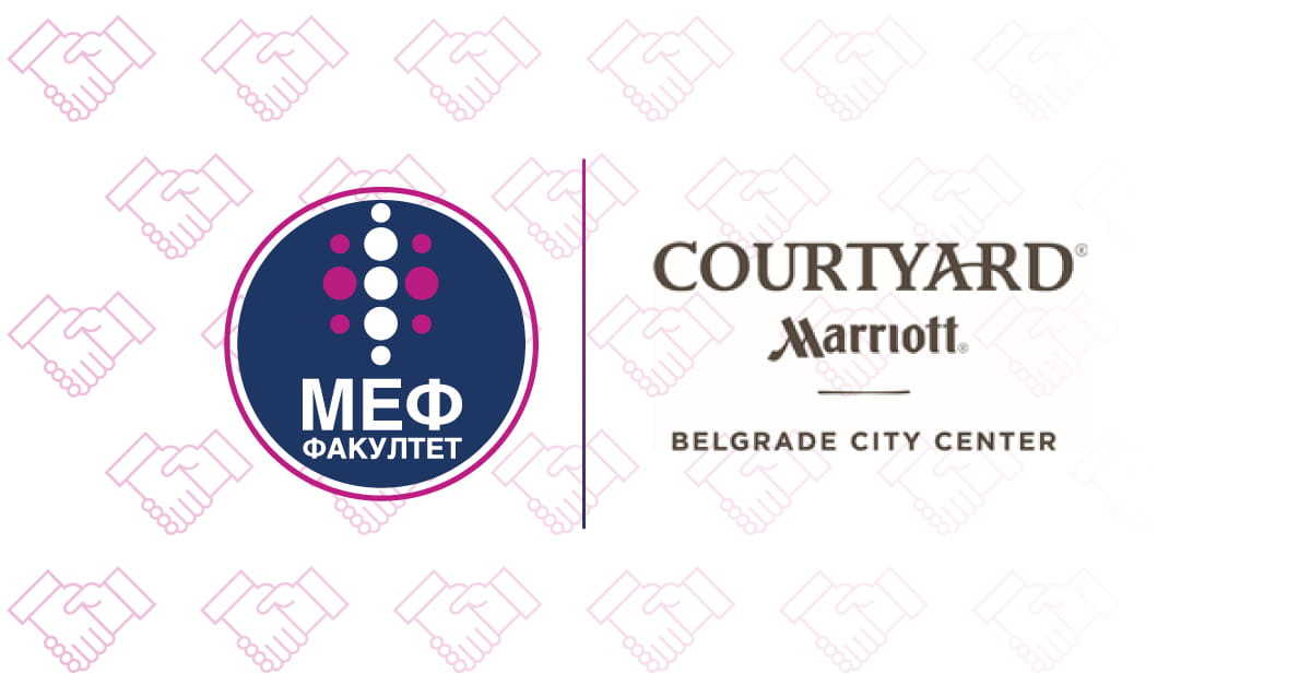 МЕФ факултет - Courtyard Belgrade City Center Hotel (Marriott) и МЕФ факултет