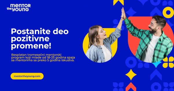 Отворене пријаве за пету сезону Mentor the Young programa!